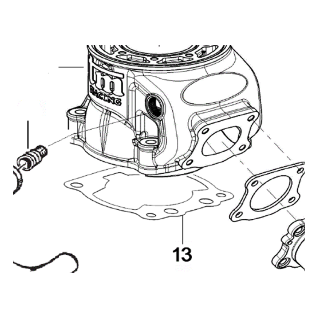 Empaque de cilindro KZ-M1 0.10